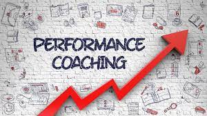 A picture of an arrow going up and to the right with performance coaching written behind it to illustrate the power of transformational coaching at Nick Hughes Coaching